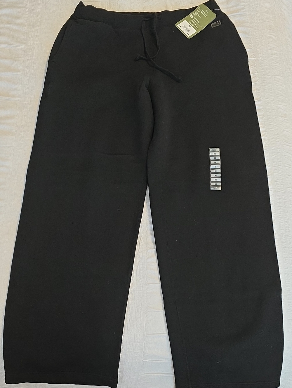 WindRiver Black Men's Casual Drawstring Sweatpants